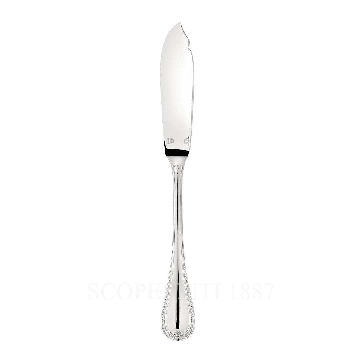 Christofle Malmaison Silver Plated Fish Knife - Luxury Christofle