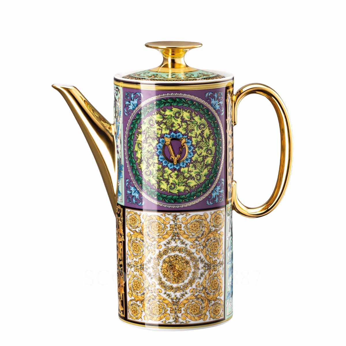 Versace Coffee Pot Barocco Mosaic - Versace Tableware