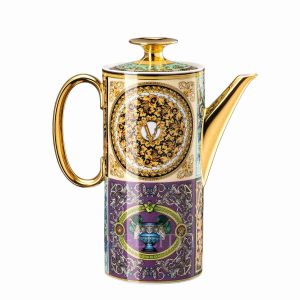 versace barocco mosaic coffee pot