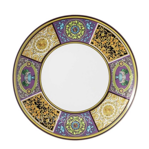 versace plate barocco mosaic 28 cm