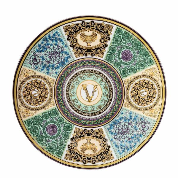 versace service plate 33 cm barocco mosaic