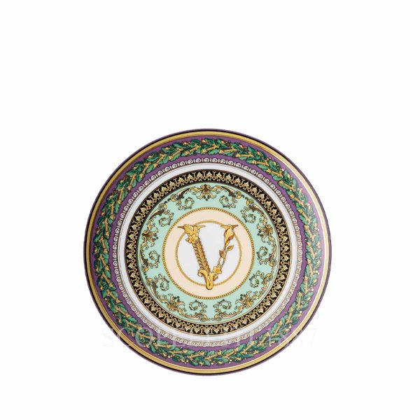 versace plate barocco mosaic 17 cm