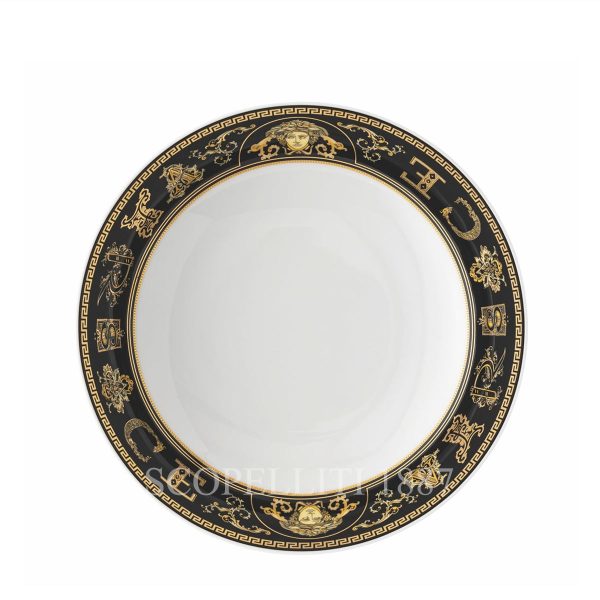 versace soup plate virtus gala black