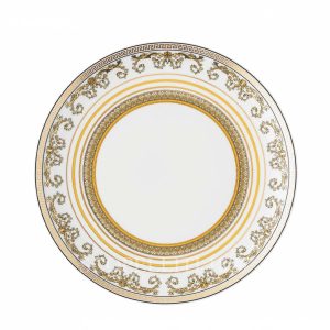 versace virtus gala white dinner plate 28 cm