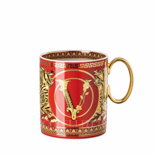 versace virtus holiday mug