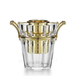 baccarat harcourt champagne cooler gold