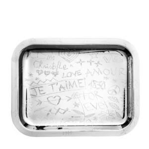 christofle graffiti medium tray