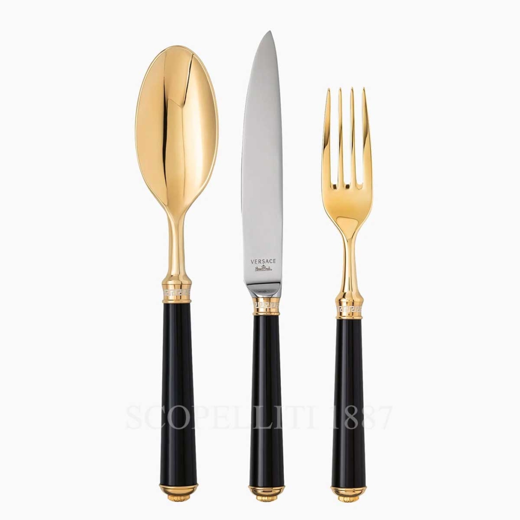 versace cutlery set me deco new