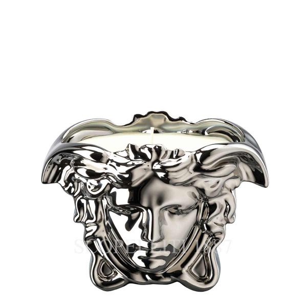 versace scented candle silver medusa grande