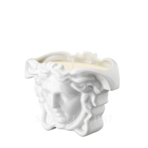 versace scented candle white medusa grande