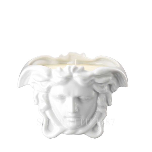 versace scented candle white medusa grande