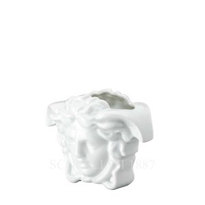 versace vase 9 cm white medusa grande