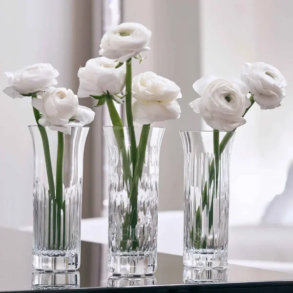 baccarat crystal bud vases flora