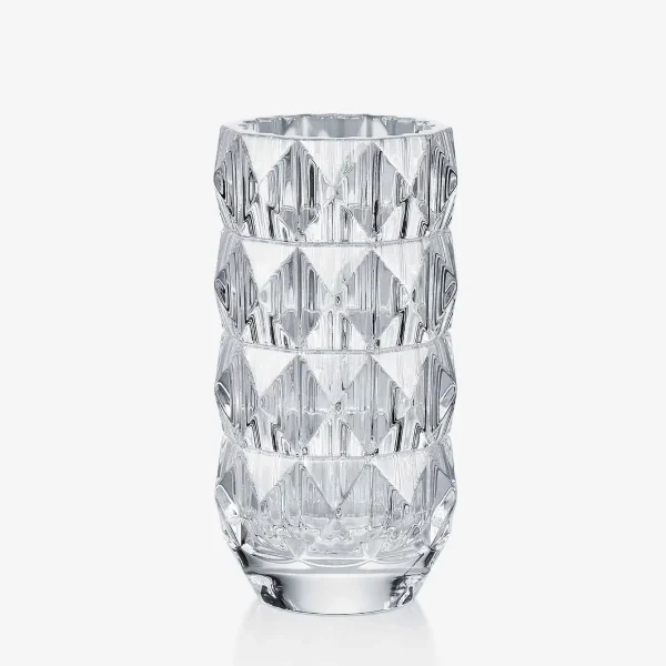 baccarat louxor small round crystal vase