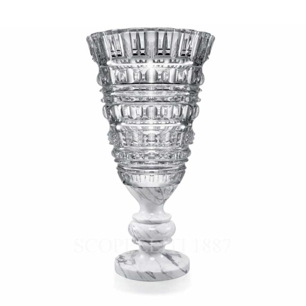 baccarat antique vase clear limited edition