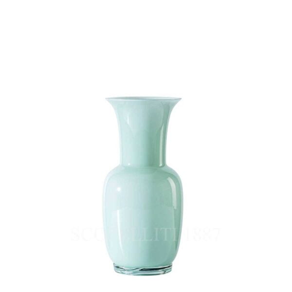 venini opalino vase small rio green