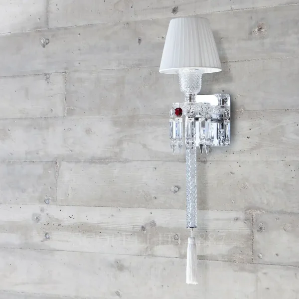 baccarat torch wall sconce