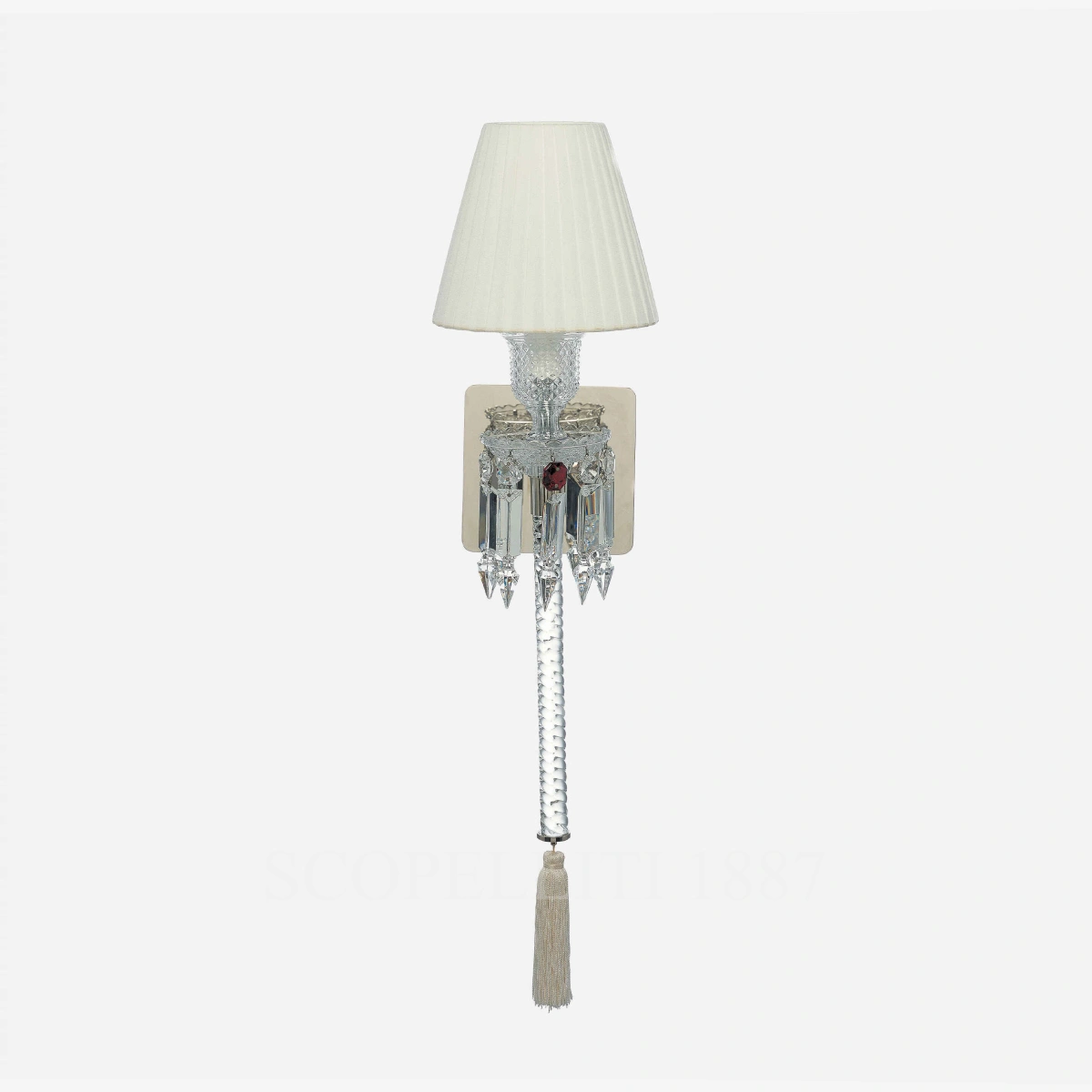 baccarat torch wall sconce