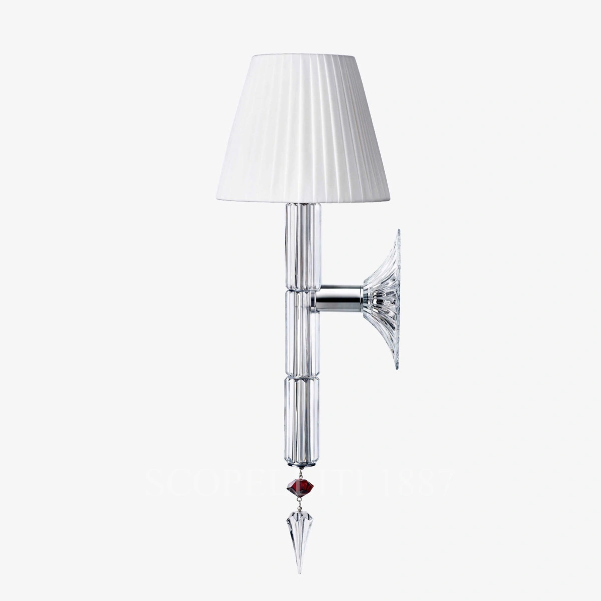baccarat mille nuits flambeau wall sconce