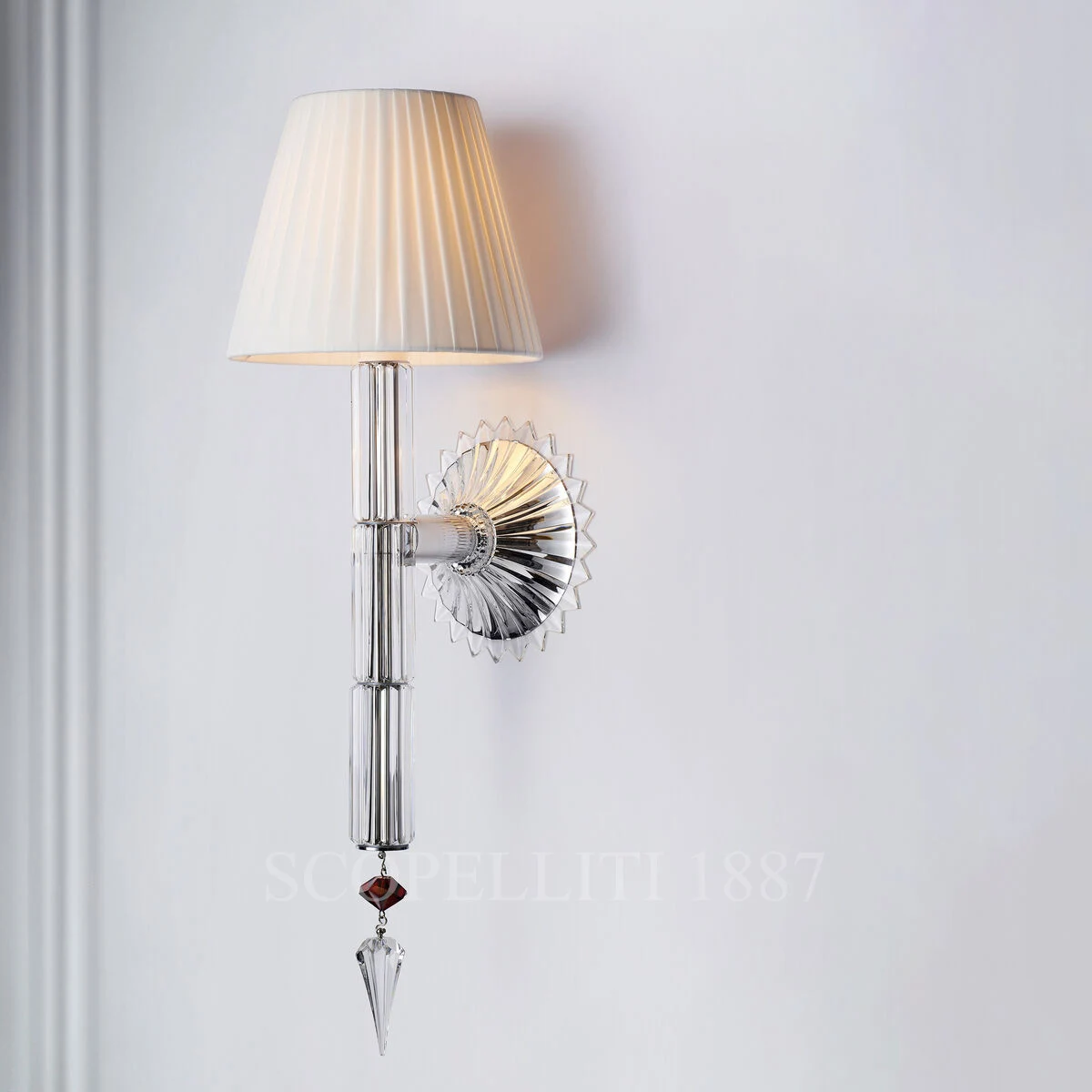 baccarat mille nuits flambeau wall sconce