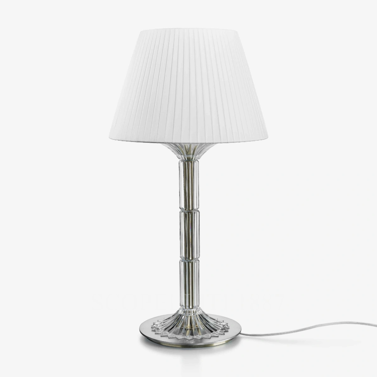 baccarat mille nuits lamp in crystal