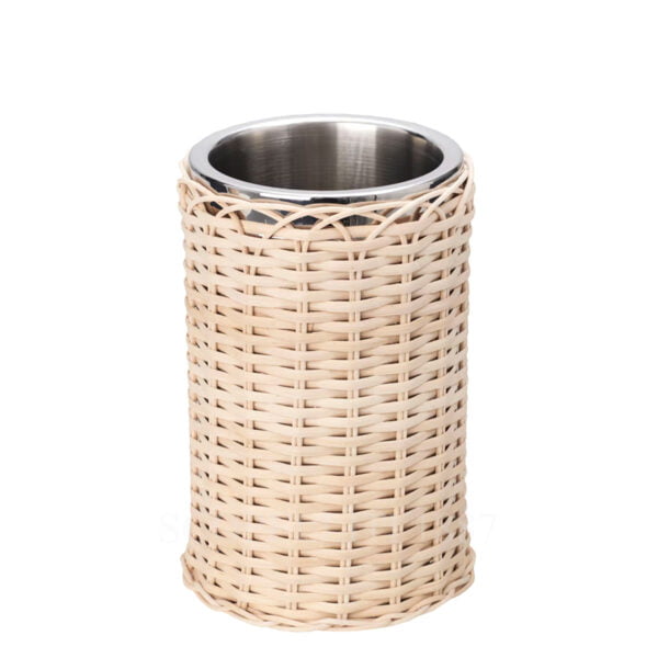 bottle cooler in rattan pigment