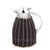 Carafe Pigment Chantilly in Leather and Rattan