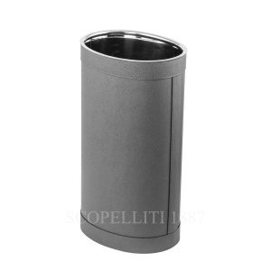 giobagnara umbrella stand oval grey leather