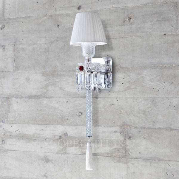 baccarat crystal torch wall sconce