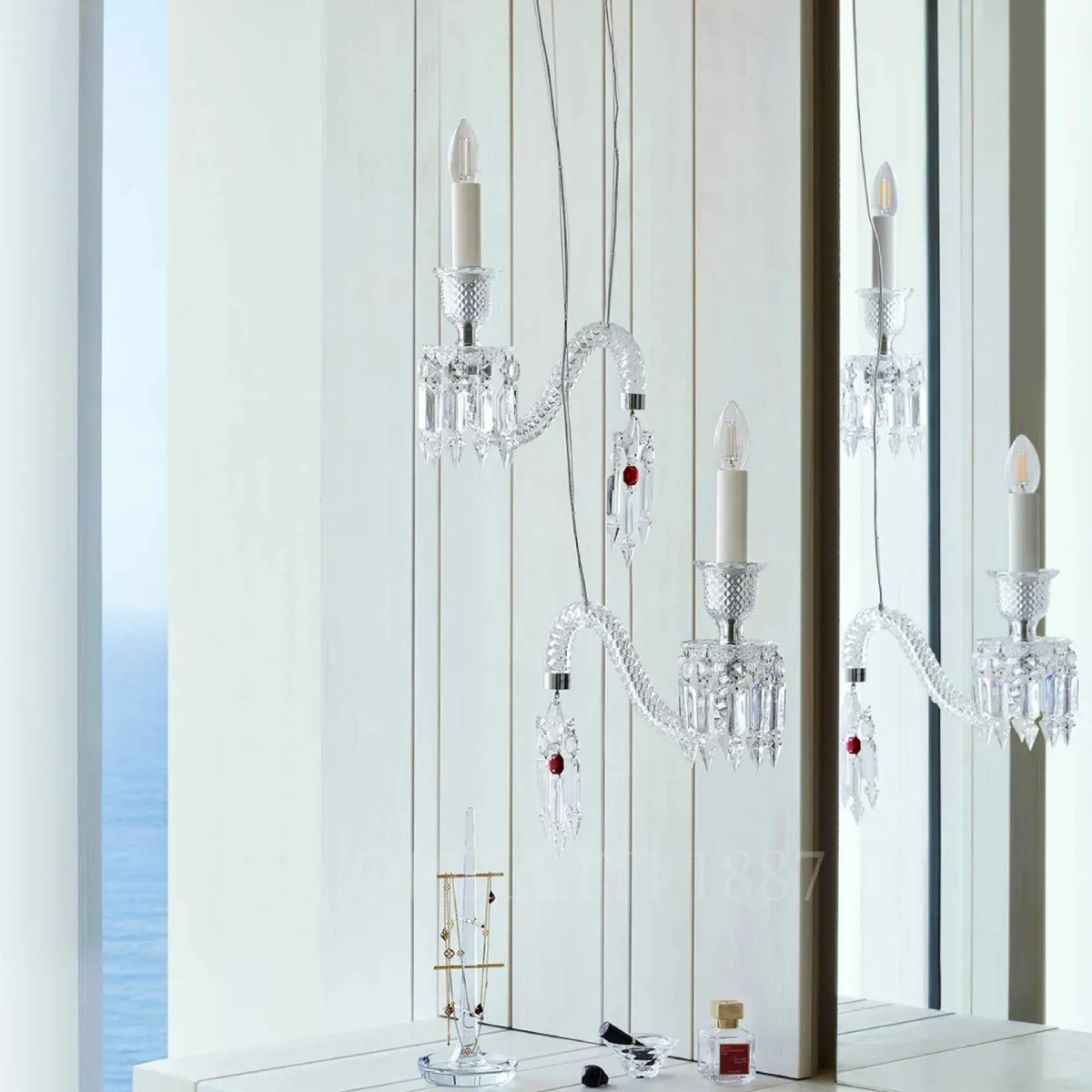 baccarat fantome ceiling lamp