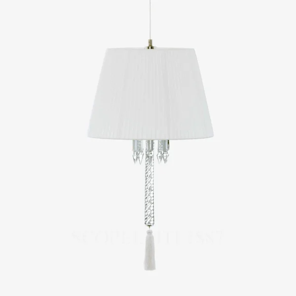 baccarat torch ceiling lamp white