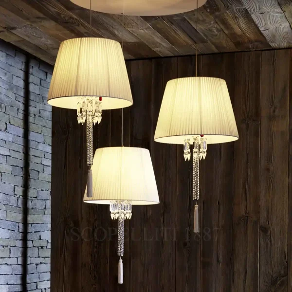 baccarat torch ceiling lamp white