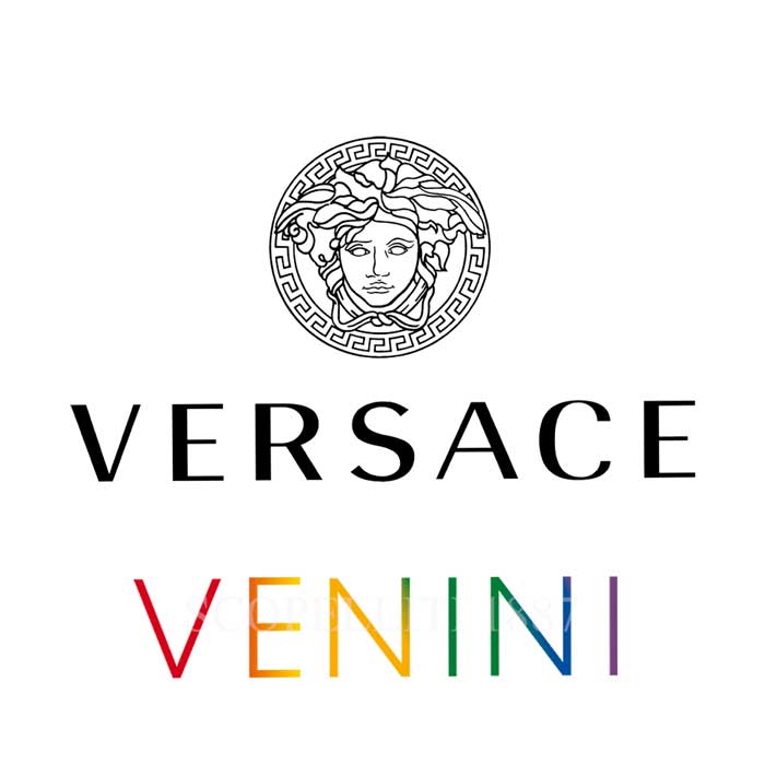 venini versace logo