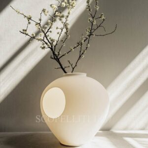 foscarini vase lamp white madre