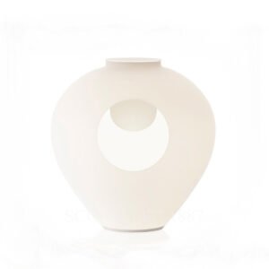 foscarini vase lamp white madre