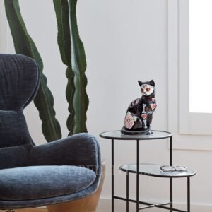 lladro catrina black cat