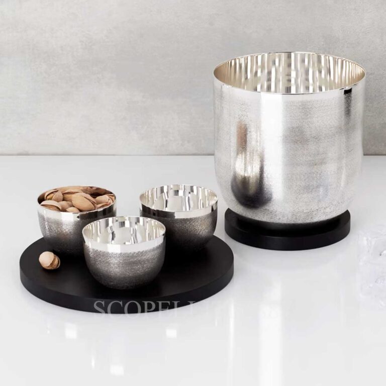 puiforcat jacaranda ice bucket and bowls