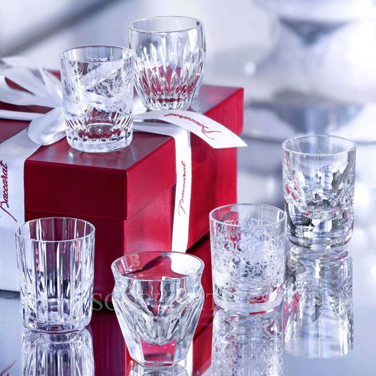 baccarat everyday les minis set in crystal