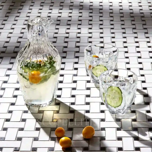 baccarat faunacrystopolis harcourt set of 2 tea tumblers
