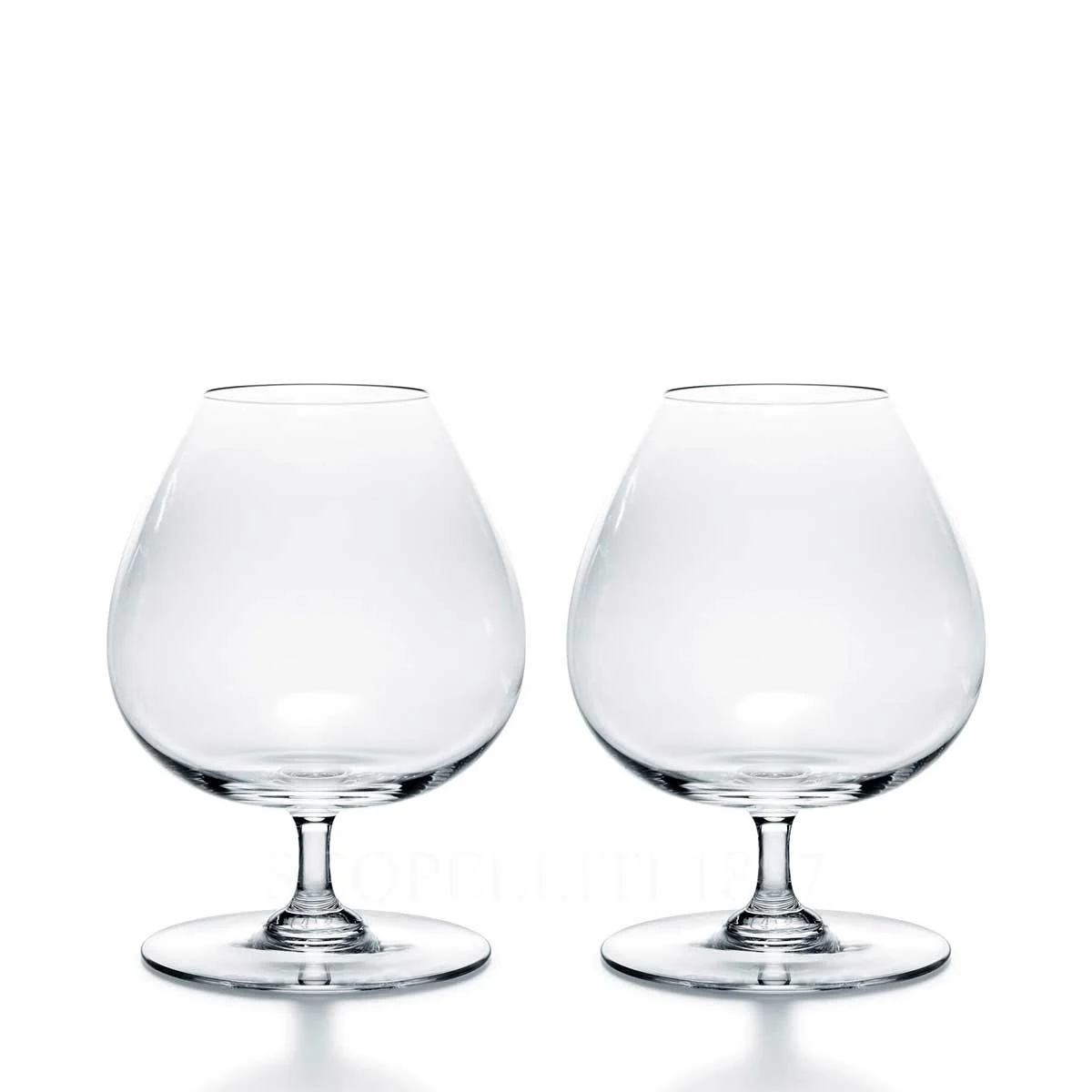baccarat degustation set of 2 cognac glasses
