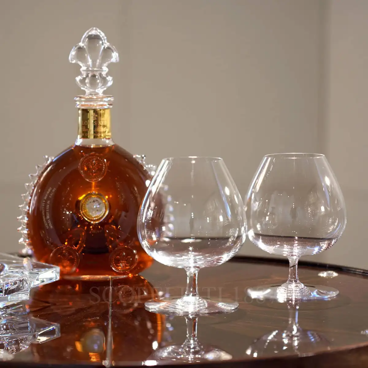 baccarat degustation set of 2 cognac glasses