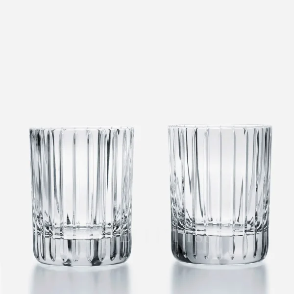 baccarat set of 2 harmonie crystal tumblers medium