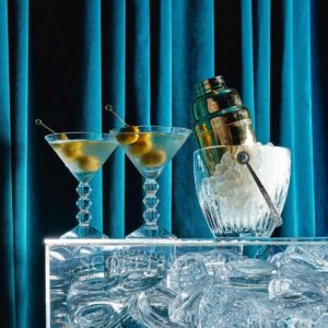 baccarat martini glasses