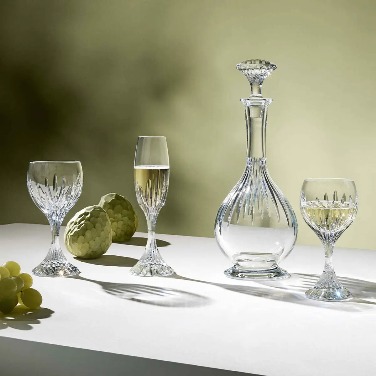 baccarat massena crystal glasses
