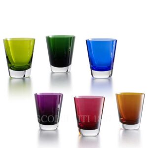 baccarat mosaique set of 6 tumblers