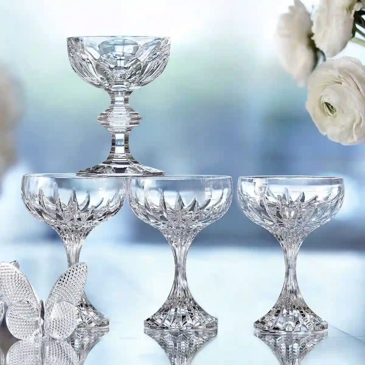 baccarat massena champagne coupe