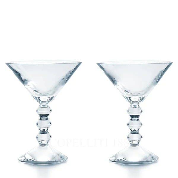 baccarat martini glasses vega