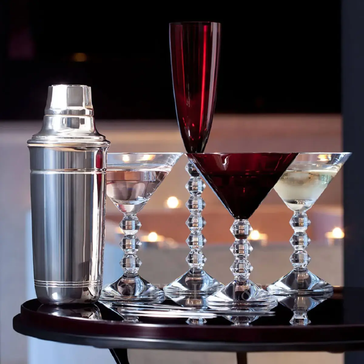baccarat martini glasses vega