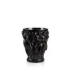 Lalique Bacchantes Small Crystal Vase Black