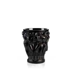 lalique vase black bacchantes small